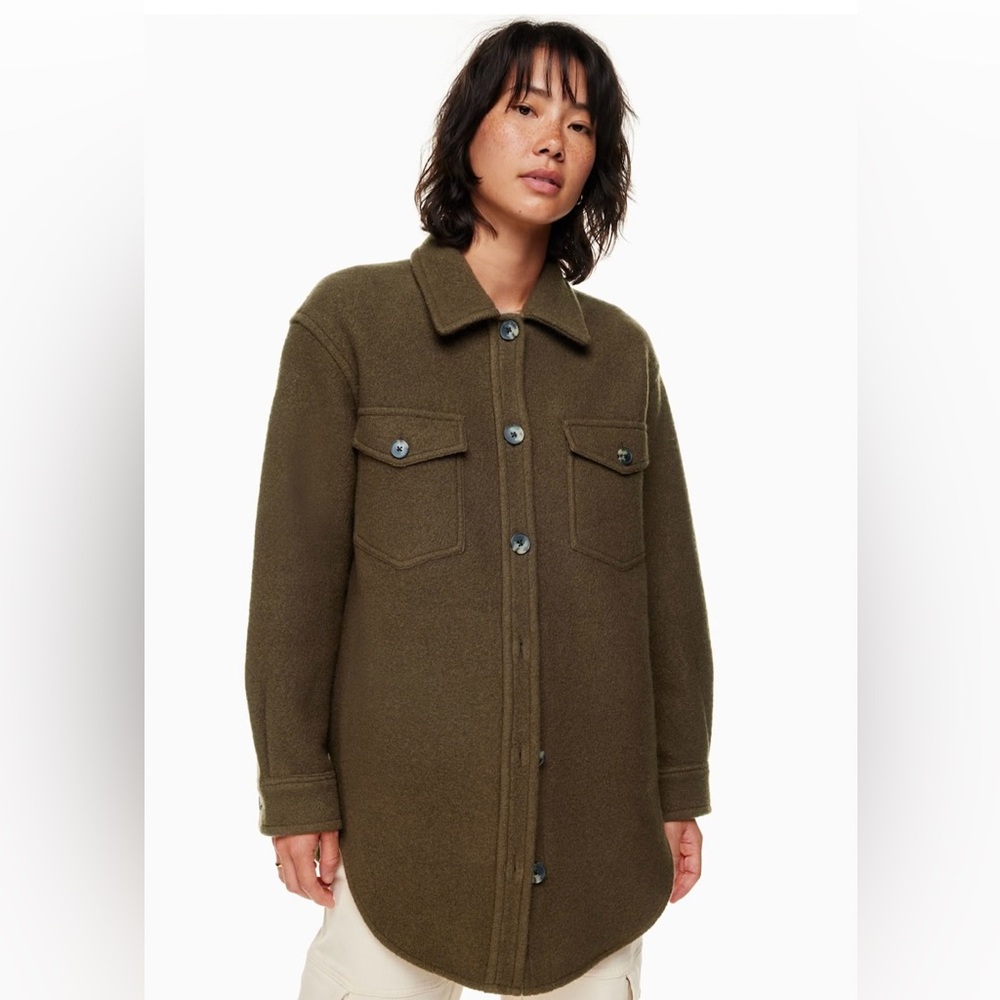 Wilfred Olive Green Utility Jacket